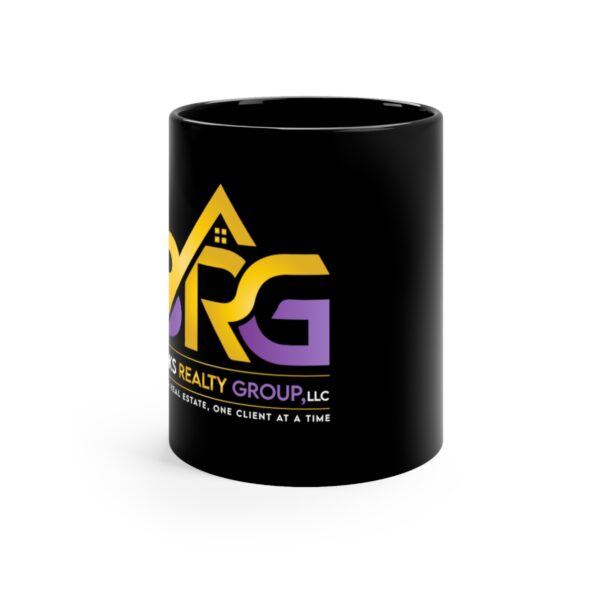 BRG 11oz Black Mug - Image 2