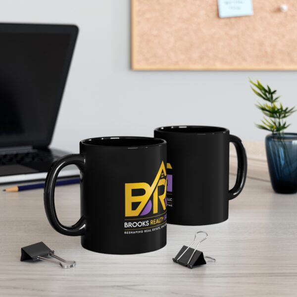 BRG 11oz Black Mug - Image 5