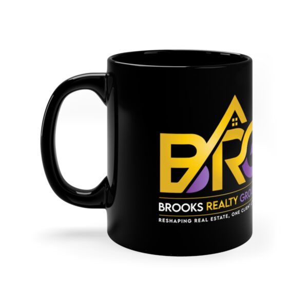 BRG 11oz Black Mug